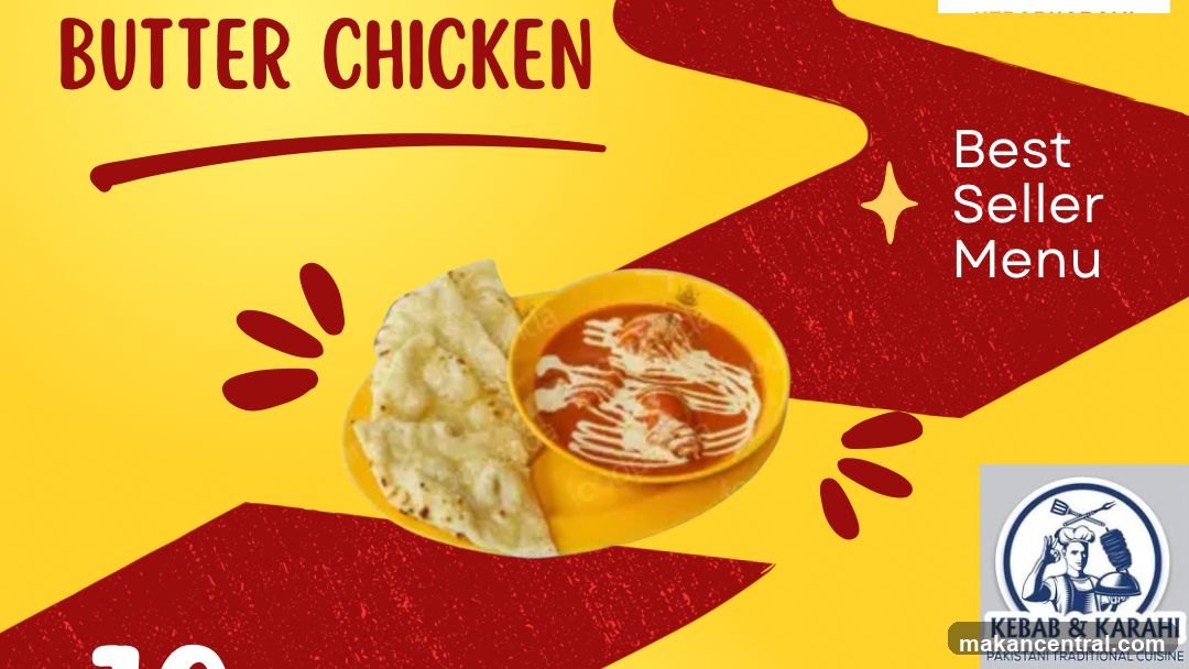 Butter Chicken Menu