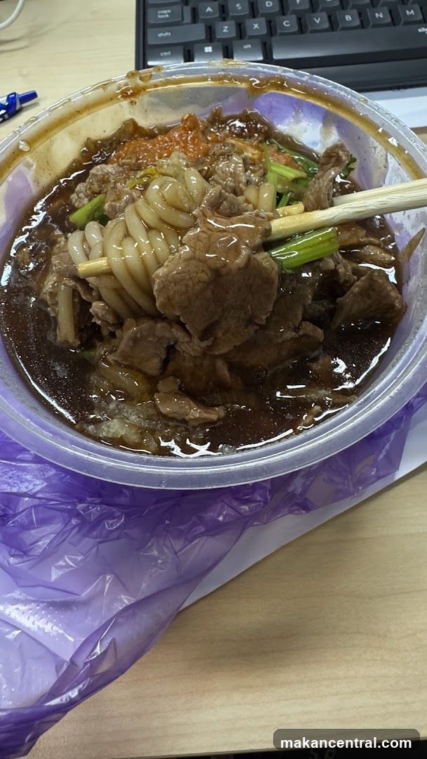 Beef noodle soup