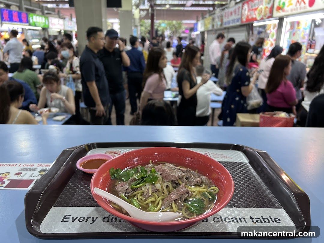 Food Stall in a Busy Hawker Centre