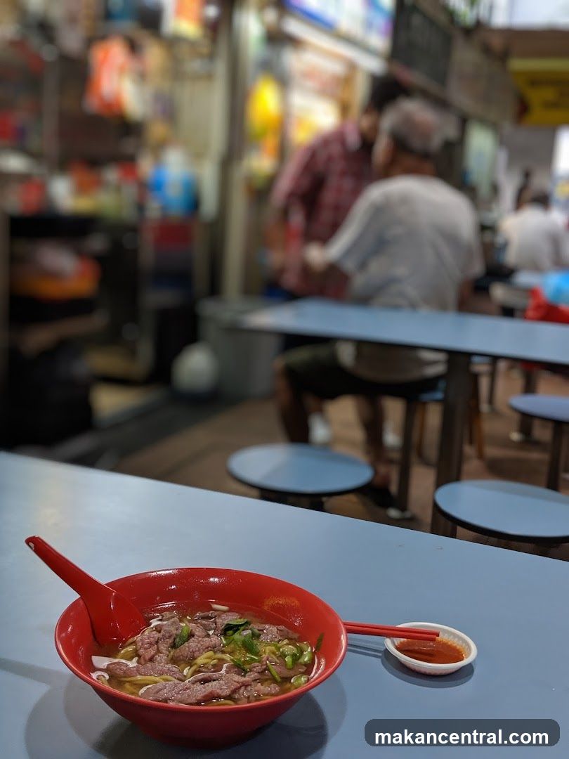 Bowl of Noodles with Beef