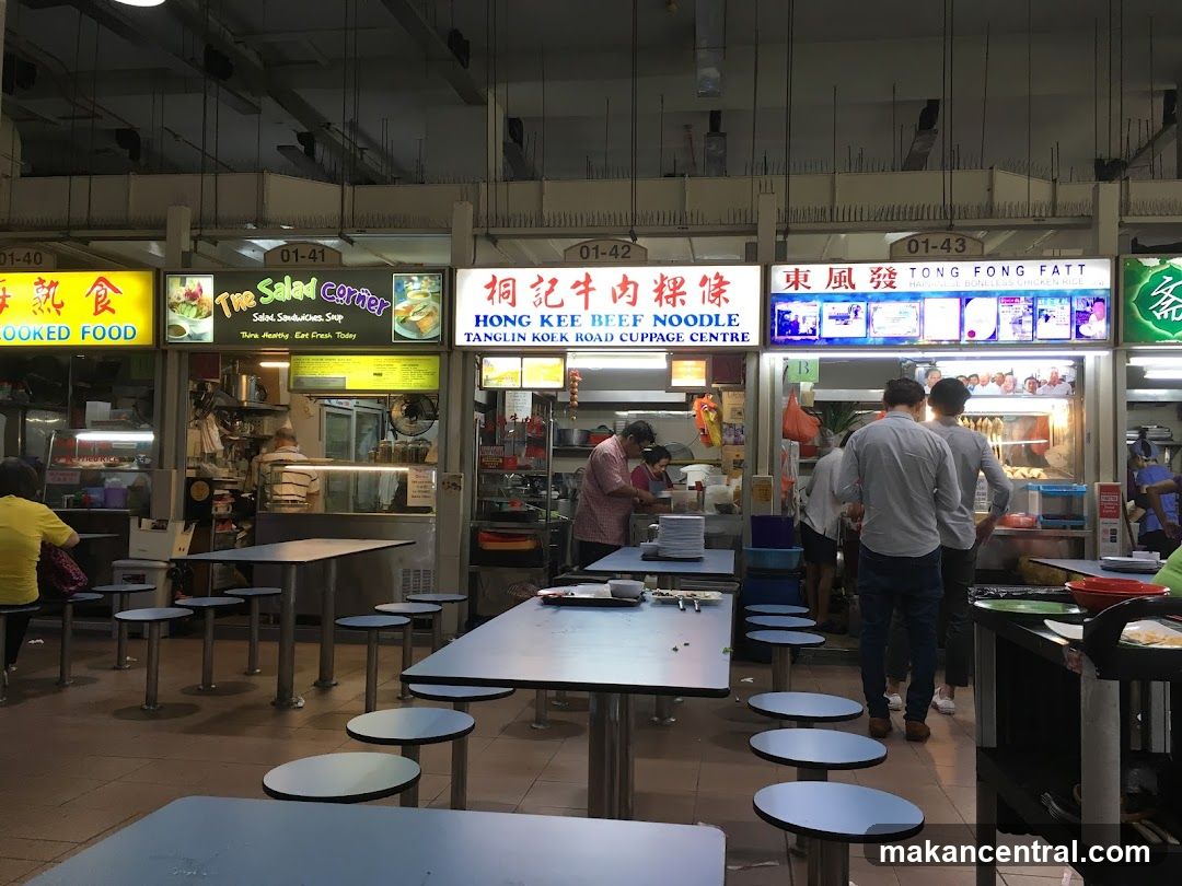 Food Stalls in a Market