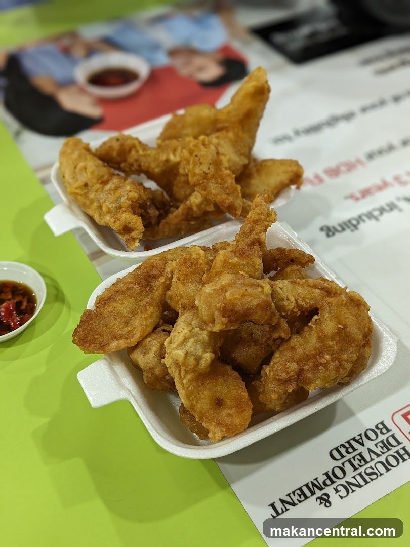 Fried Fish and Dipping Sauce