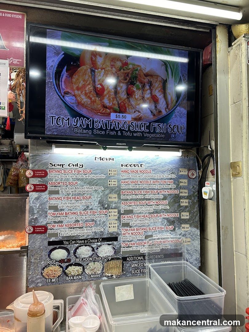 Food Stall Menu