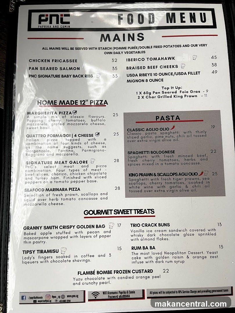 FOOD MENU