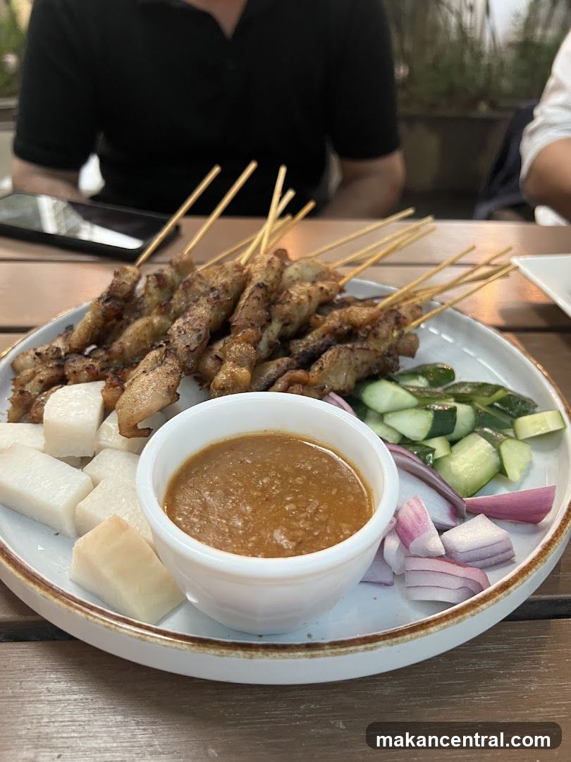 Chicken Satay with Peanut Sauce
