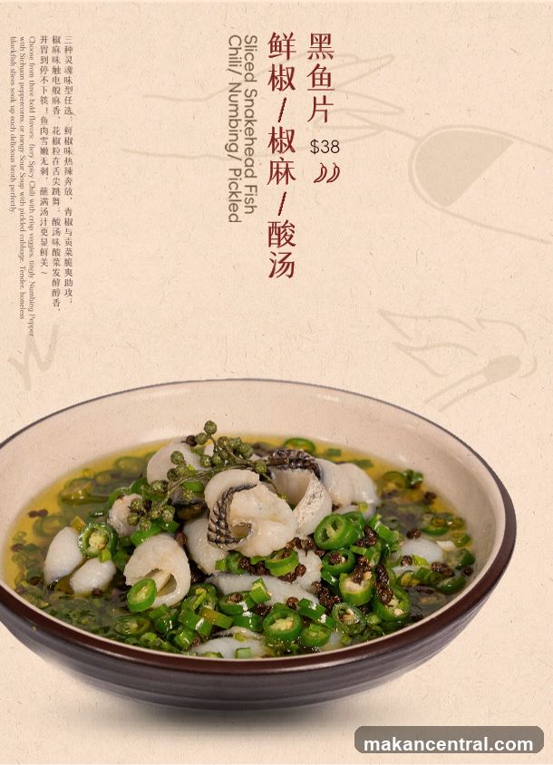 Sliced Snakehead Fish