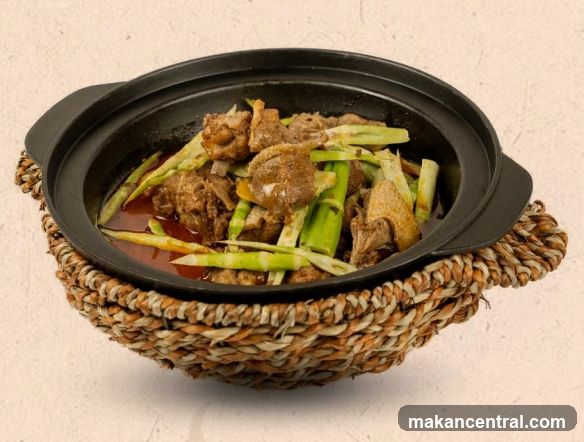 Braised Duck with Asparagus