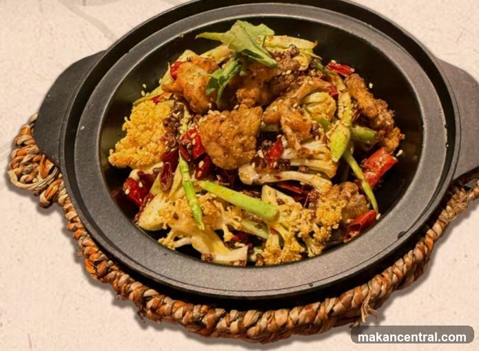 Spicy Cauliflower and Meat Dish