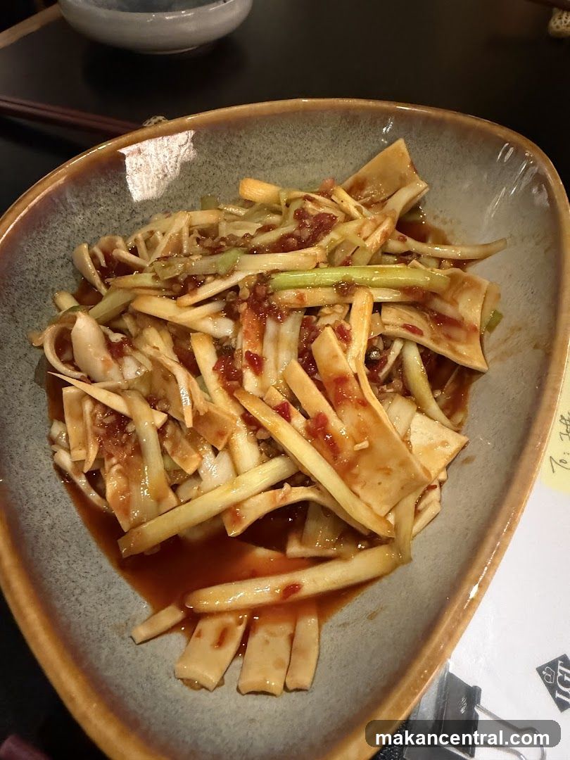 Spicy Bamboo Shoot Salad
