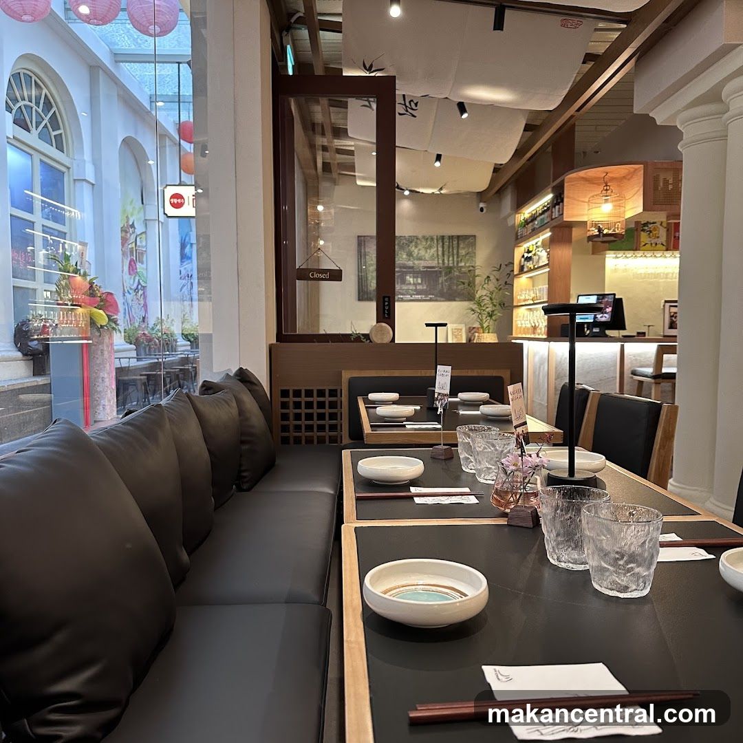 Restaurant Interior with Seating