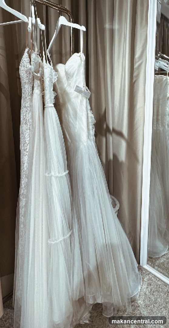 Wedding Dresses on Display