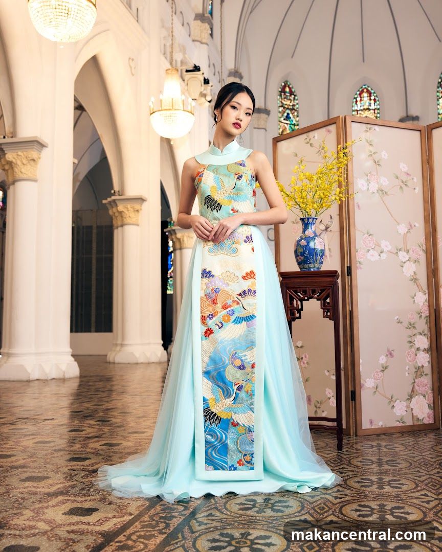 Woman in traditional dress