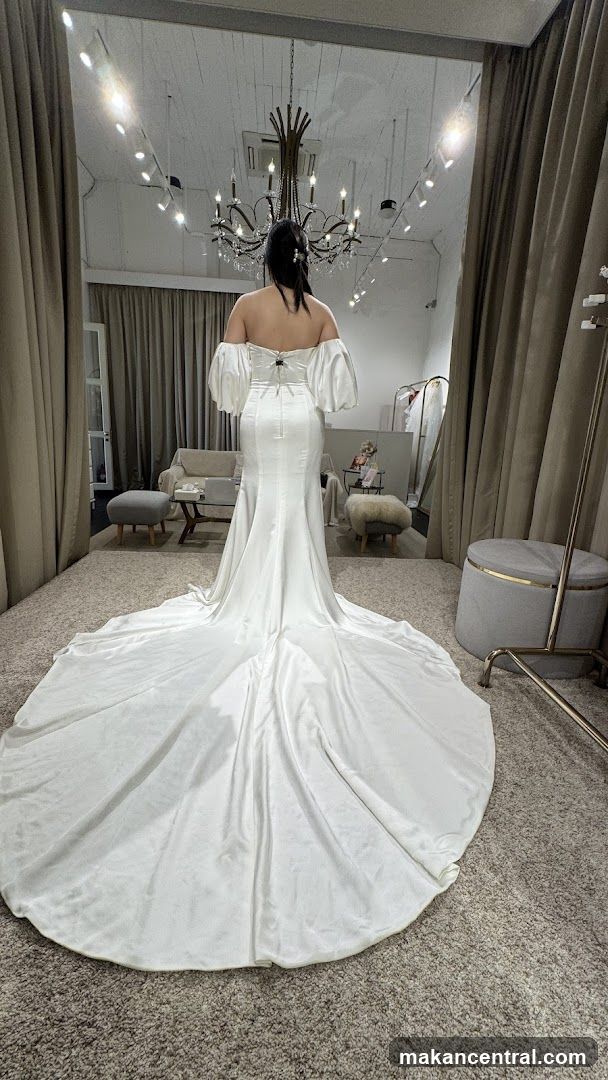 Bride in a Wedding Dress