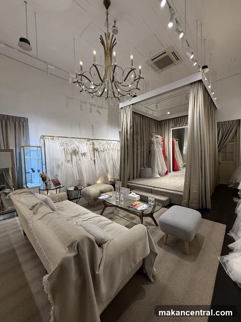 Bridal Boutique Interior