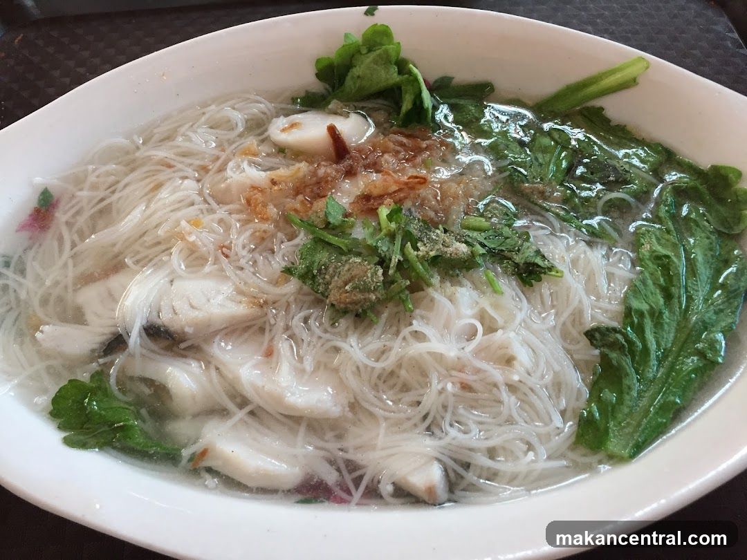 Fish noodle soup