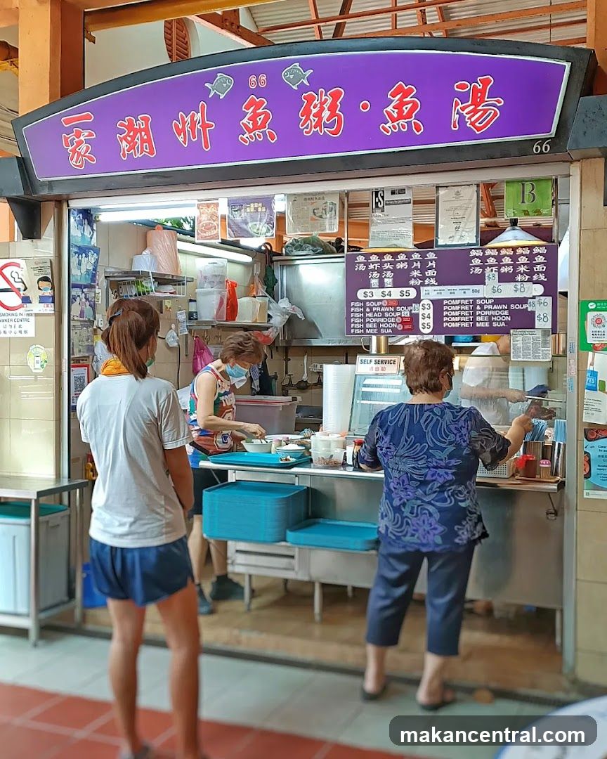 Fish Soup and Porridge Menu