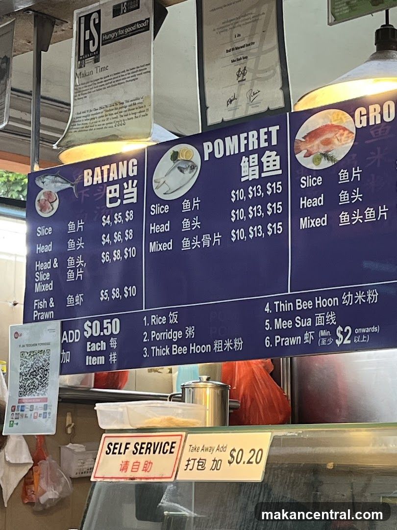 Fish Menu
