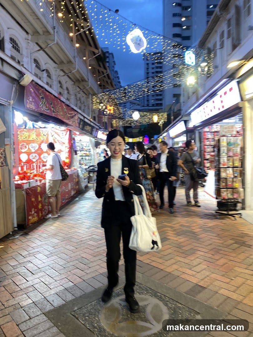 Street Market at Dusk