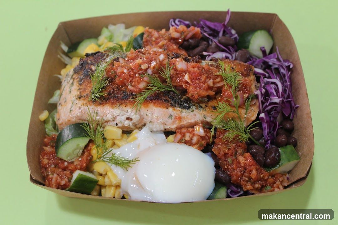 Salmon Salad Bowl