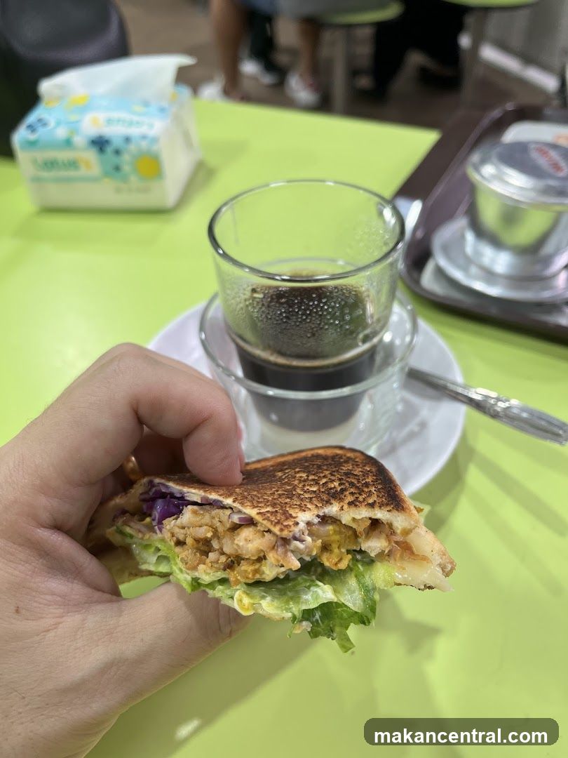 Sandwich and Coffee