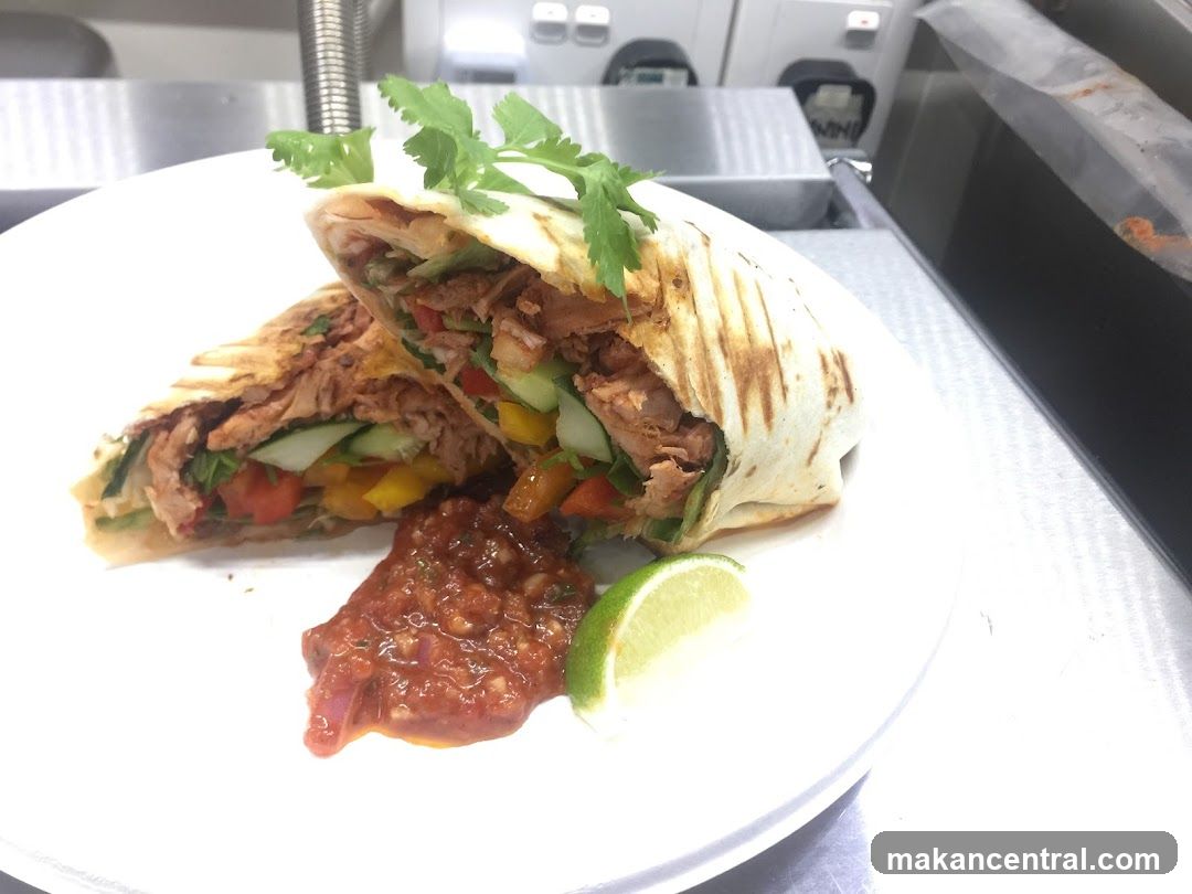 Pulled Pork Wrap
