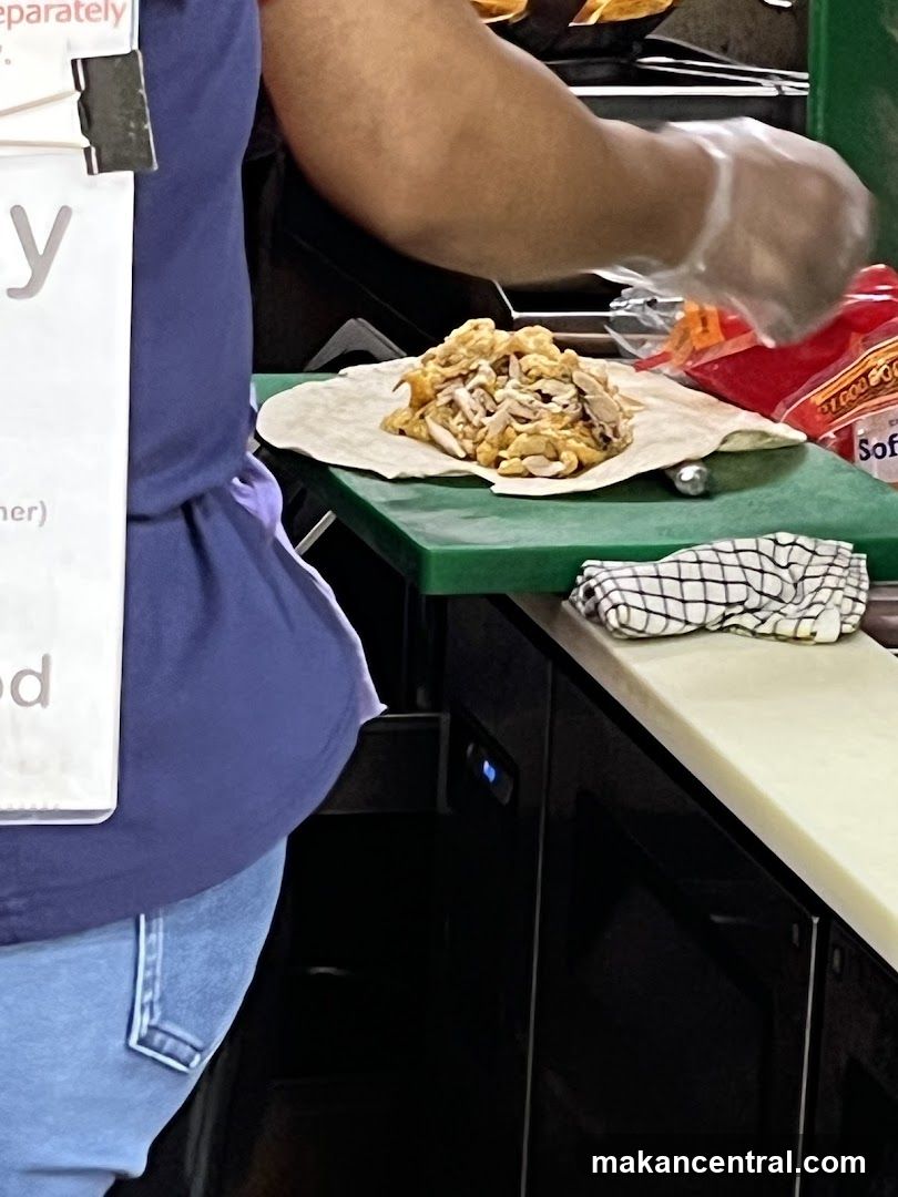 Preparing a wrap