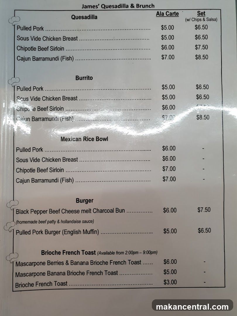 James' Quesadilla & Brunch