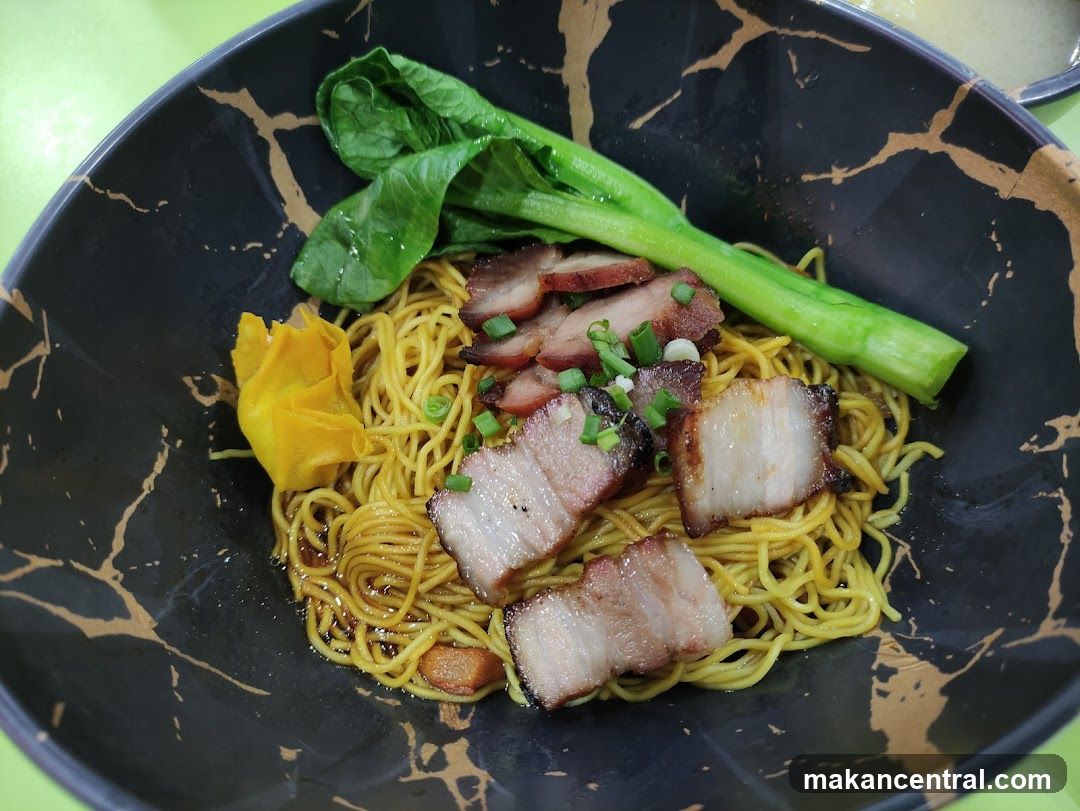 Noodles with Char Siu and Greens