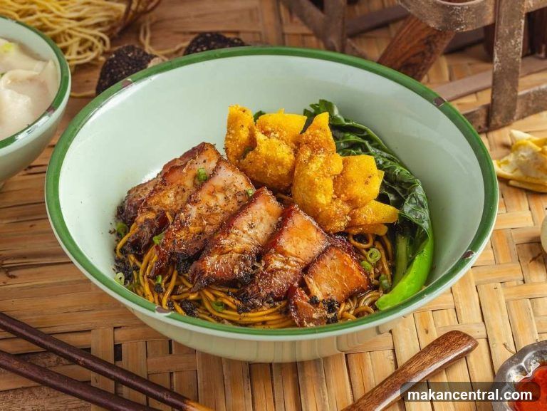 Noodles with Char Siu and Wontons