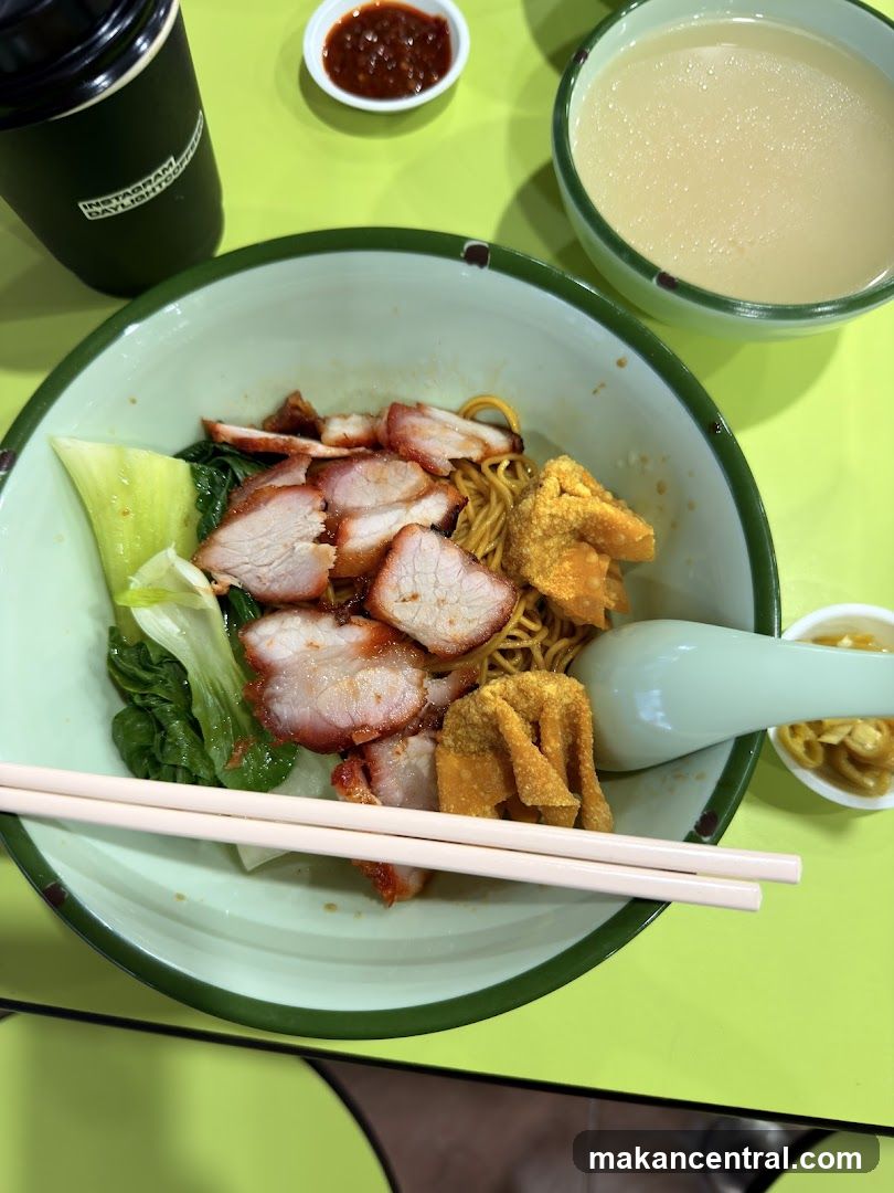 Noodles with Char Siu and Wontons