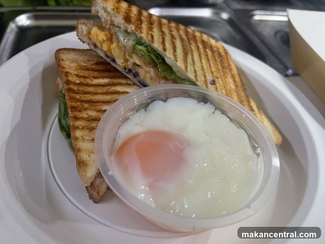 Sandwich and Egg