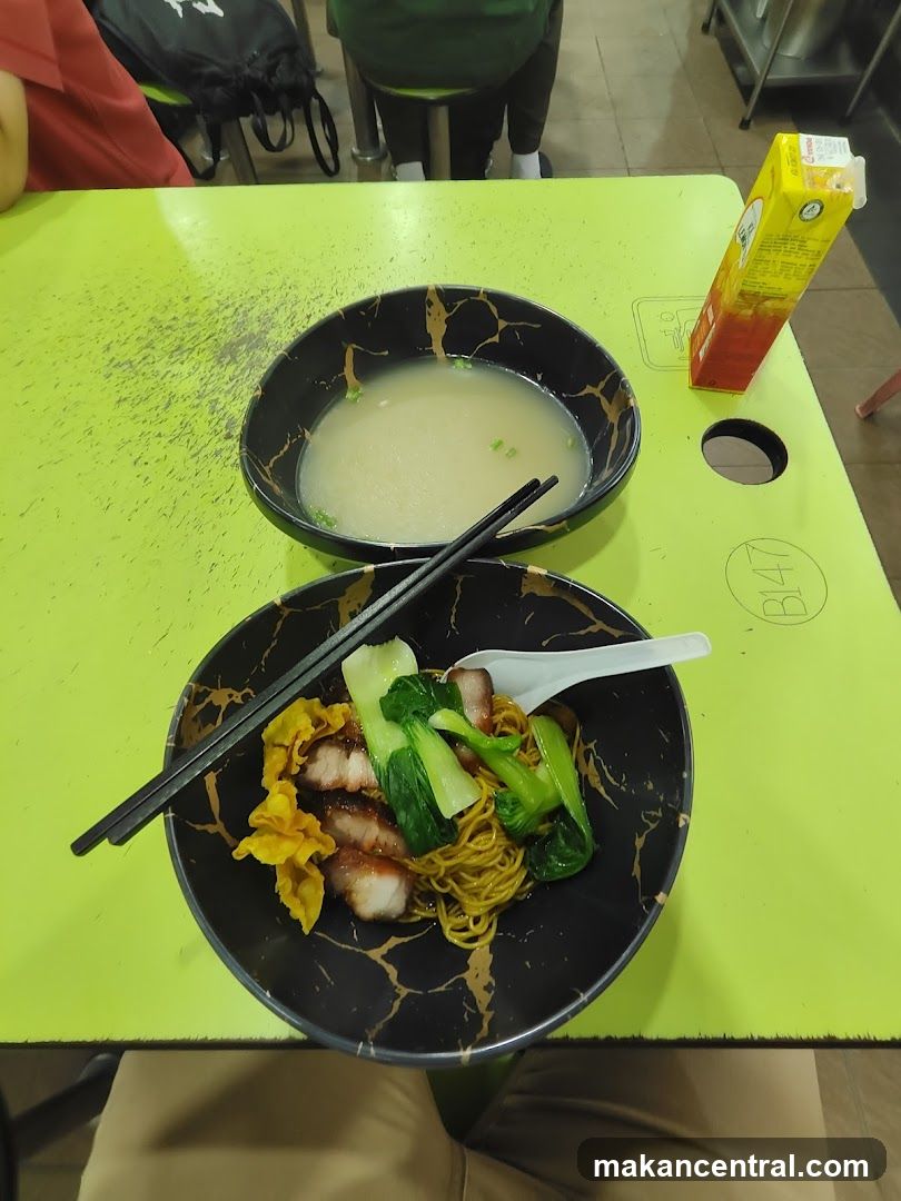 Noodles with Char Siu and Wontons