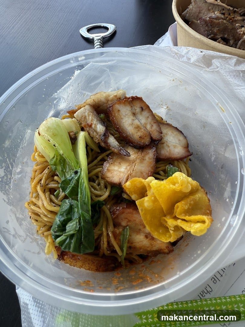 Noodles with Pork and Bok Choy