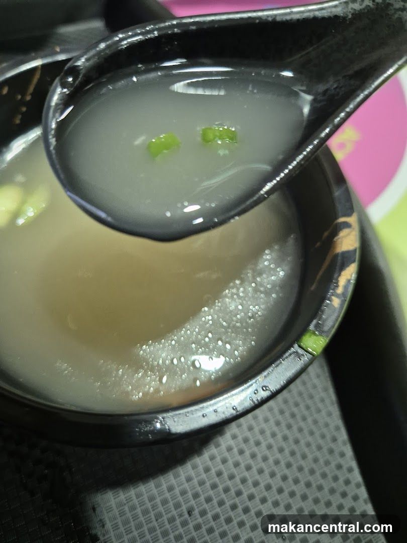 Soup with Green Onions