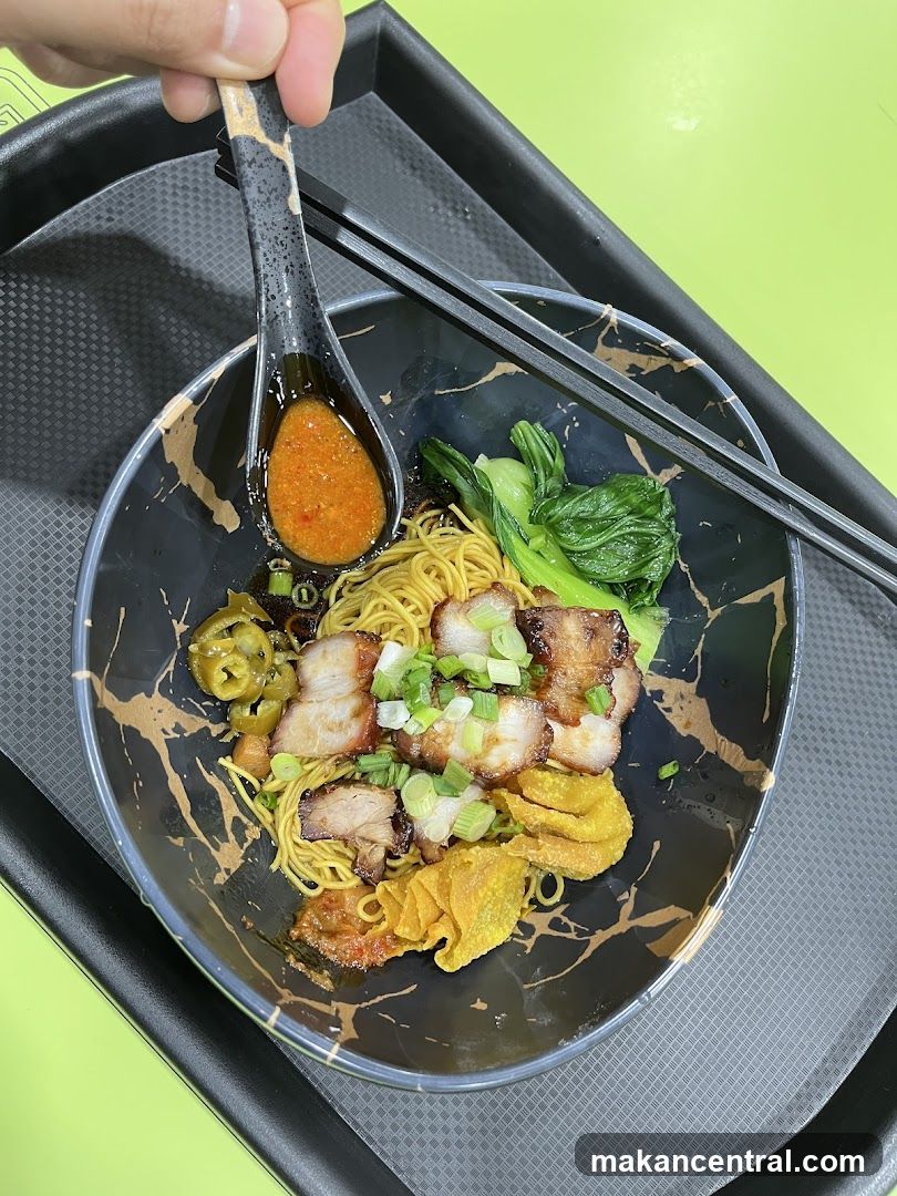 Noodles with Char Siu and Wontons
