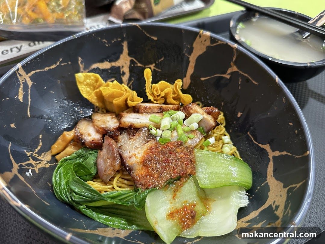 Noodles with Pork and Greens