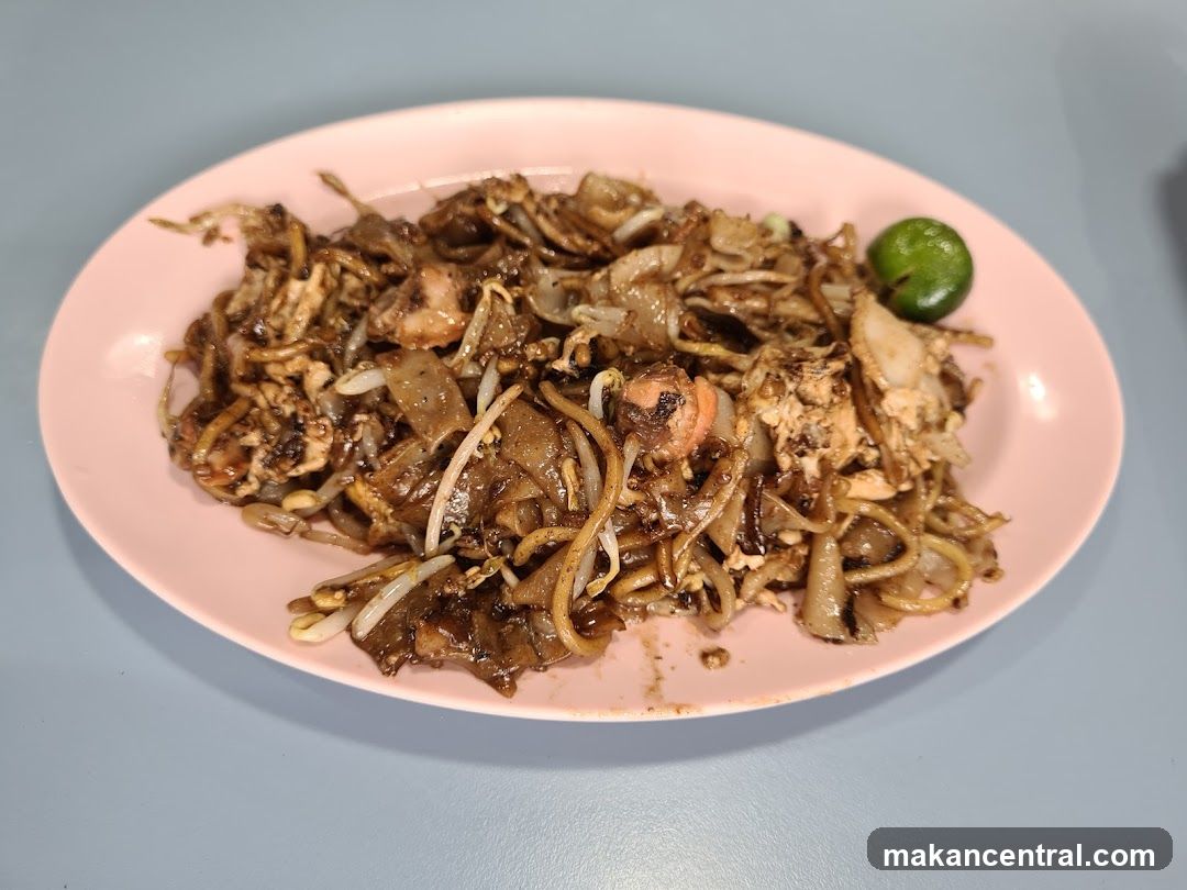 Plate of Char Kway Teow