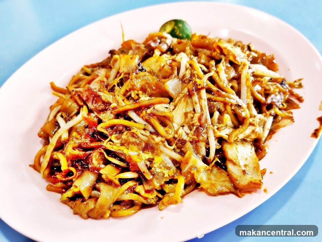 Plate of Stir-Fried Noodles