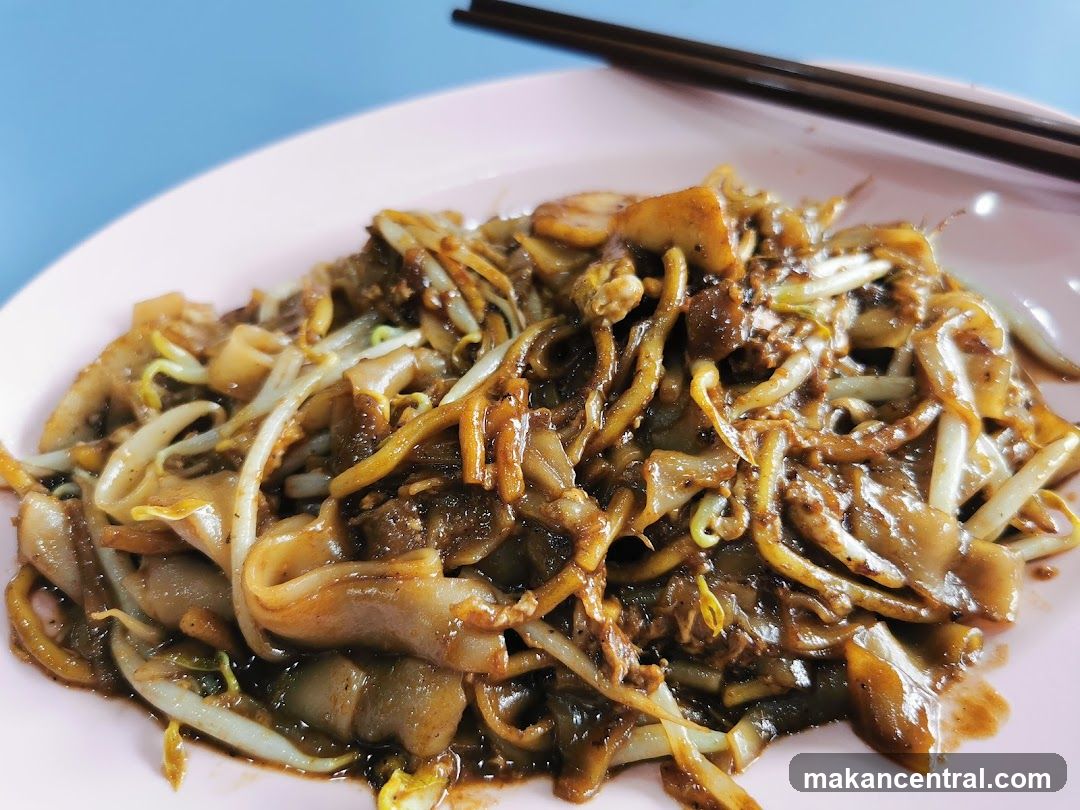 Plate of Stir-Fried Noodles