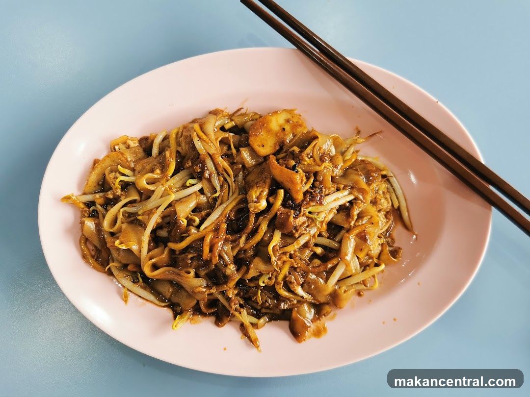 Plate of Char Kway Teow
