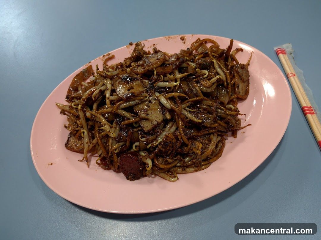 Plate of Stir-Fried Noodles