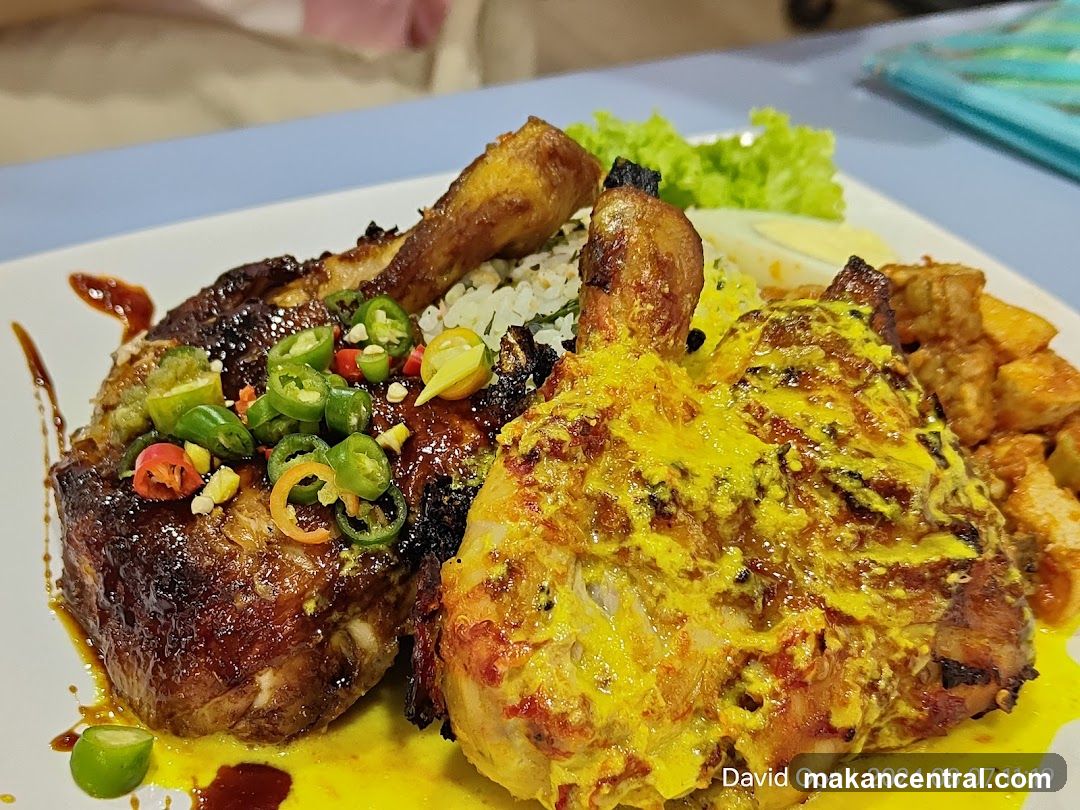 Spicy Grilled Chicken Platter