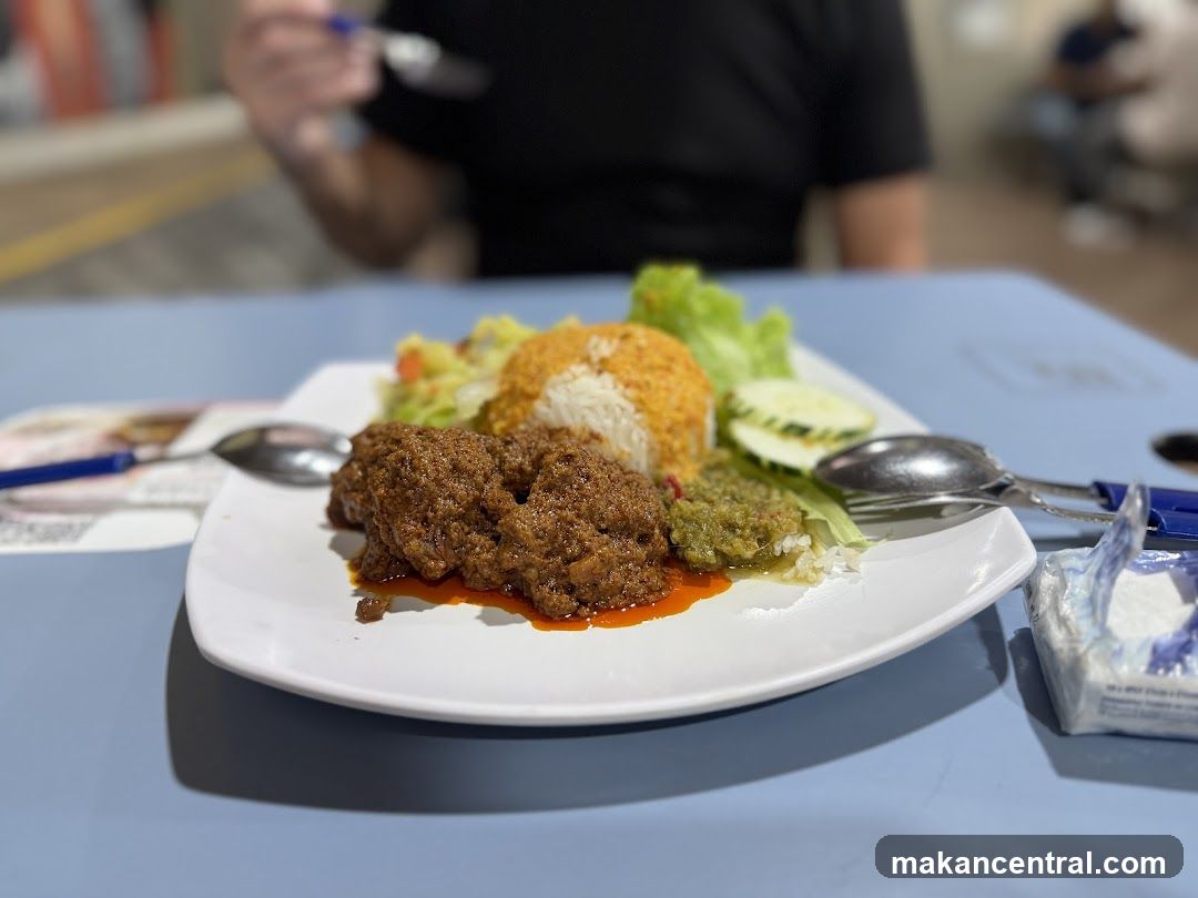 Beef Rendang with Rice