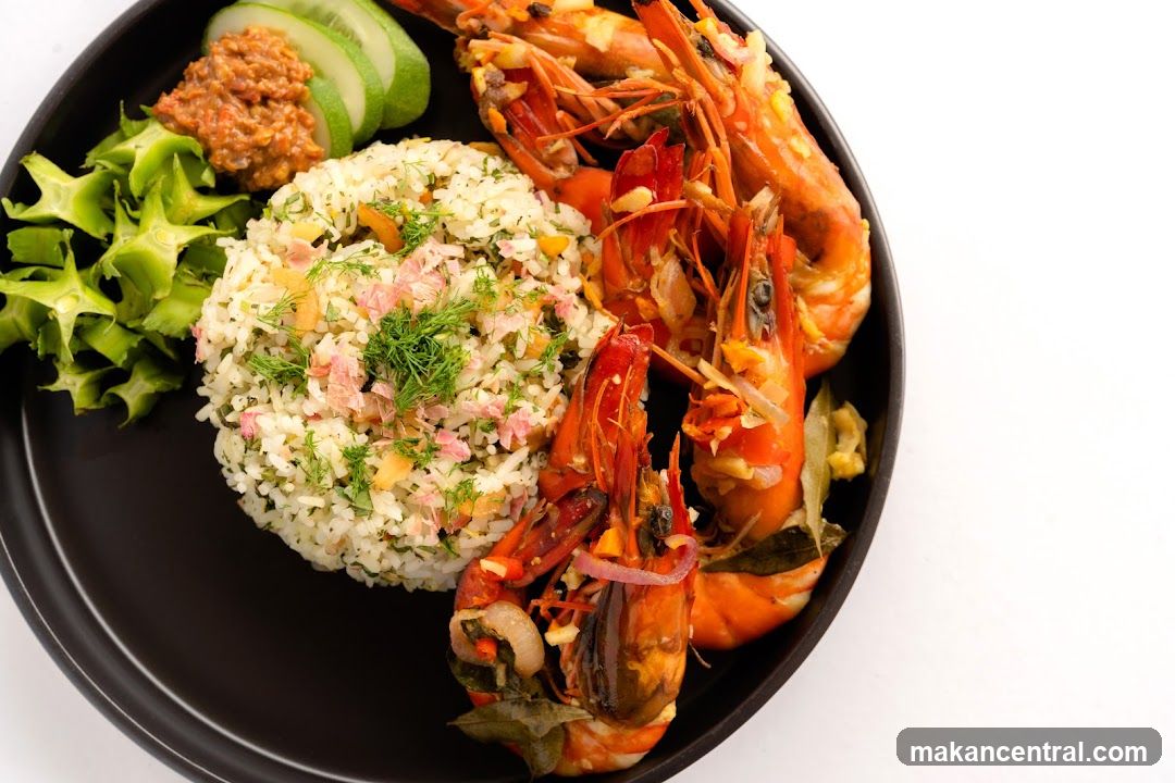 Shrimp and Rice Dish