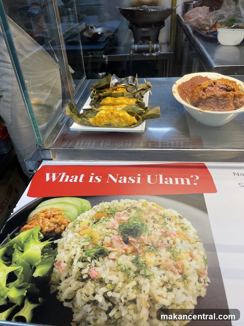 Nasi Ulam Display