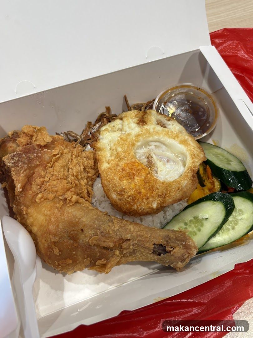 Fried Chicken Rice Box