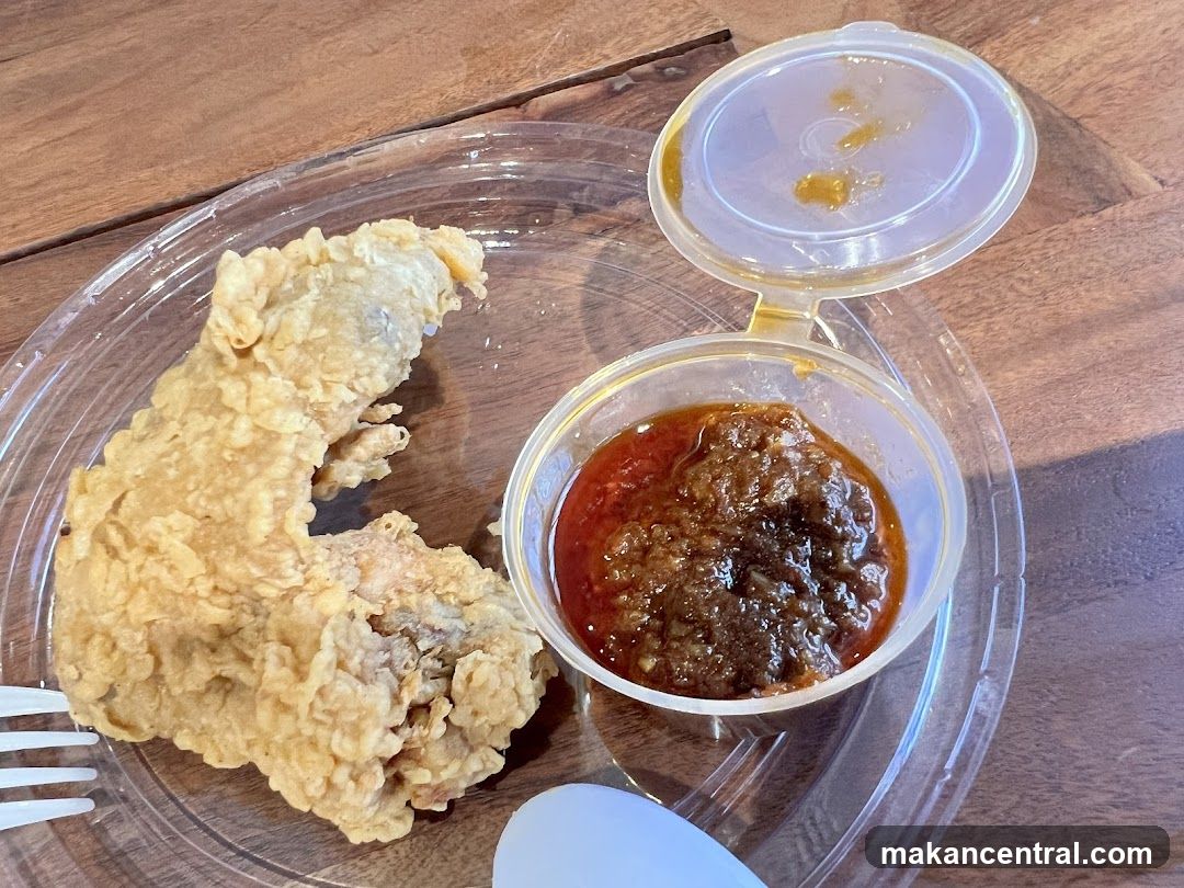 Fried Chicken Wing with Dipping Sauce
