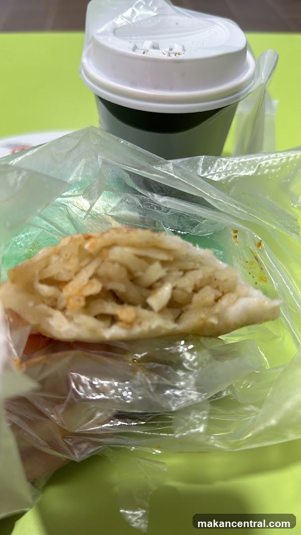 Fried Pastry and Coffee