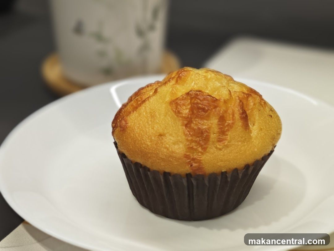 Muffin on a Plate