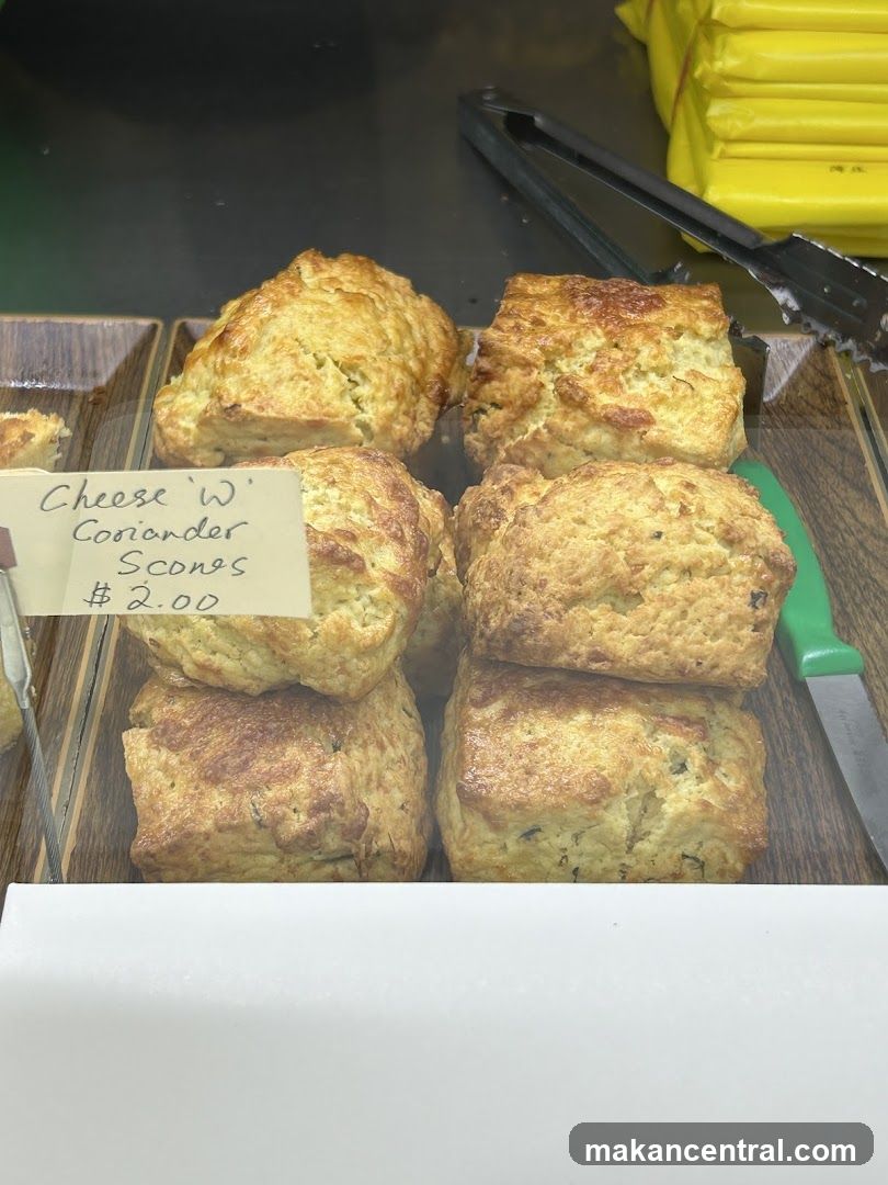 Cheese and Coriander Scones
